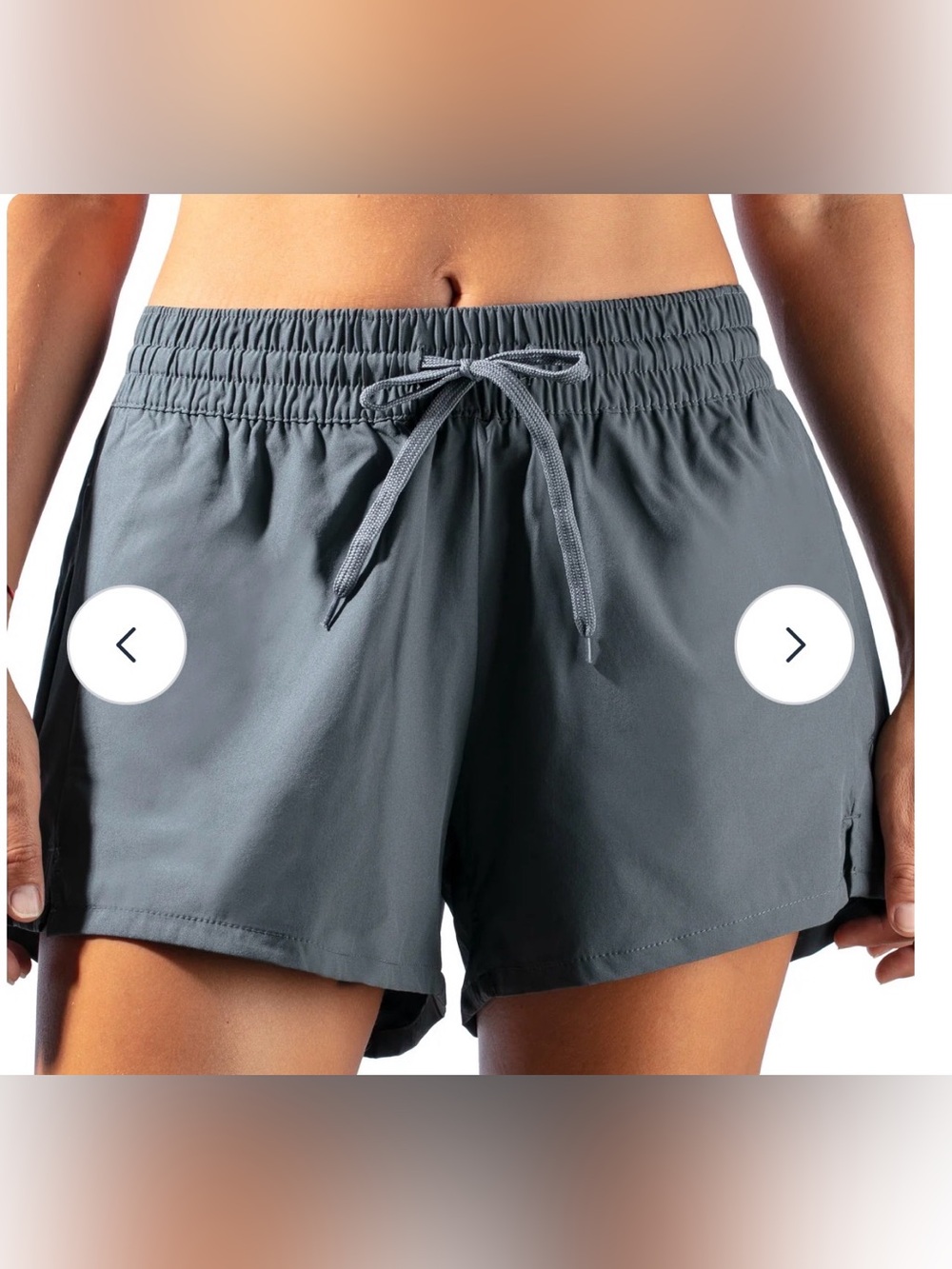 Kanu Surf WOMEN'S SOLID 4" STRETCH ELASTIC BOARD SHORTS